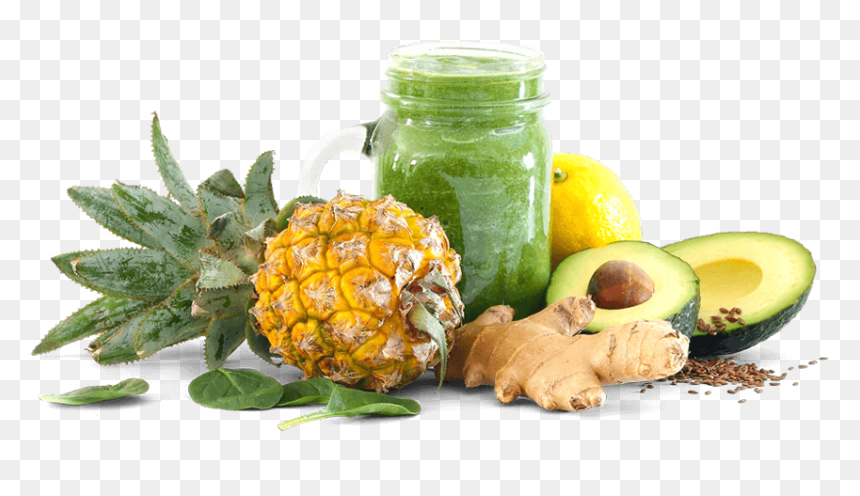 Pineapple, HD Png Download - green smoothie png