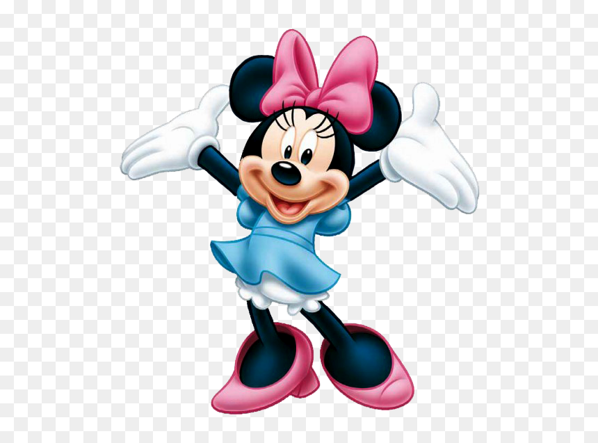 Free Minnie Mouse Clip Art Dekopaj Minnie Mouse - Cartoon Happy Mickey Mouse, HD Png Download - disney clipart png