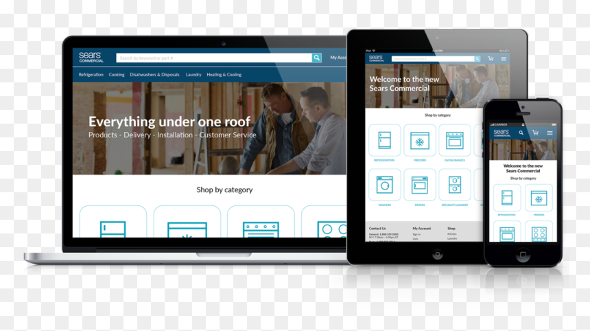 Sears Commercial Portfolio - Website, HD Png Download - sears tower png