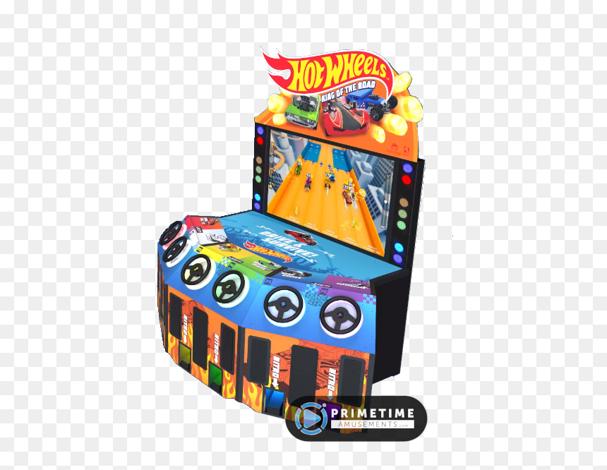 King Of The Road Arcade By Adrenaline Amusements - Hot Wheels King Of The Road, HD Png Download - hotwheels png