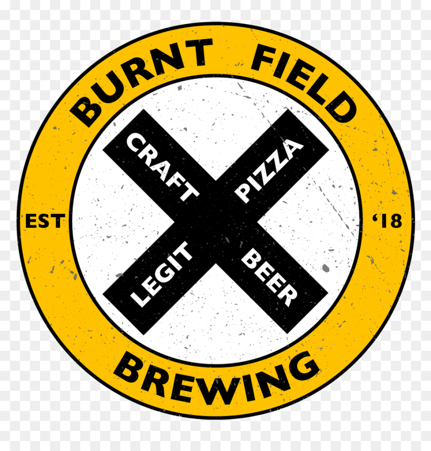 Burnt Field Black Cross Yellow Ring - Ho Chi Minh City University Of Foreign Languages And, HD Png Download - burnt png