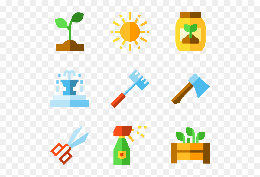 Greenhouse Tools Vector Png, Transparent Png - tools vector png