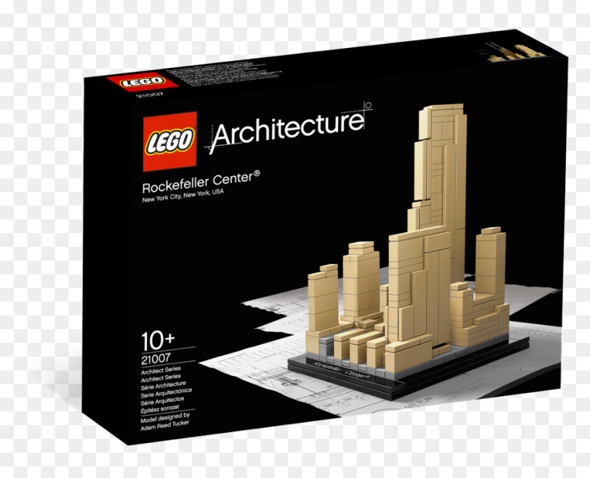 Lego Architecture Rockefeller Center, HD Png Download - sears tower png