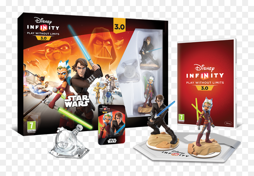 Disney Infinity 3.0 Box, HD Png Download - star wars personajes png
