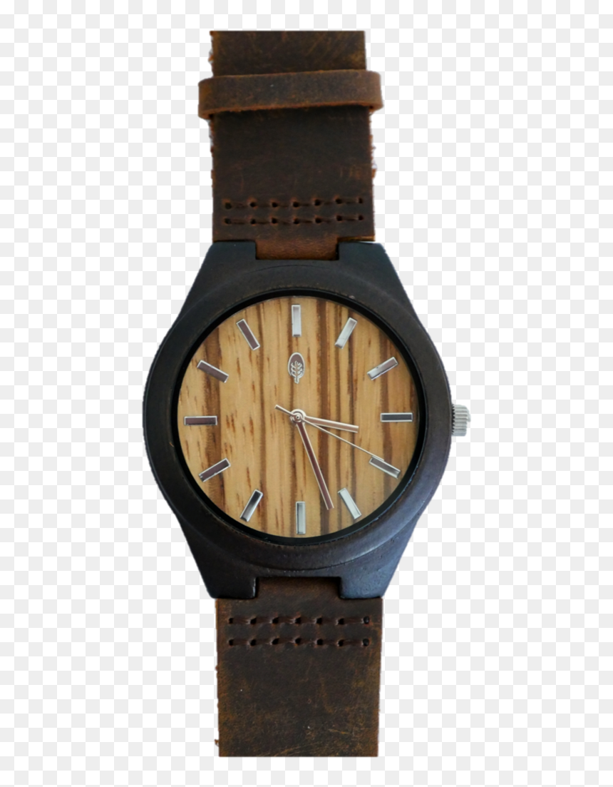 Ebony Wood Case Watch - Analog Watch, HD Png Download - amazon box png