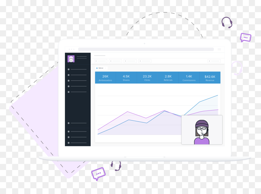 Screenshot, HD Png Download - refer a friend icon png