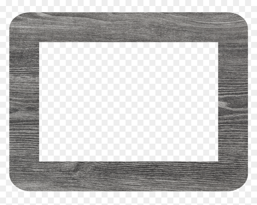 Gray Wood Plank Self-stick Picture Frames Collection, HD Png Download - single wood plank png