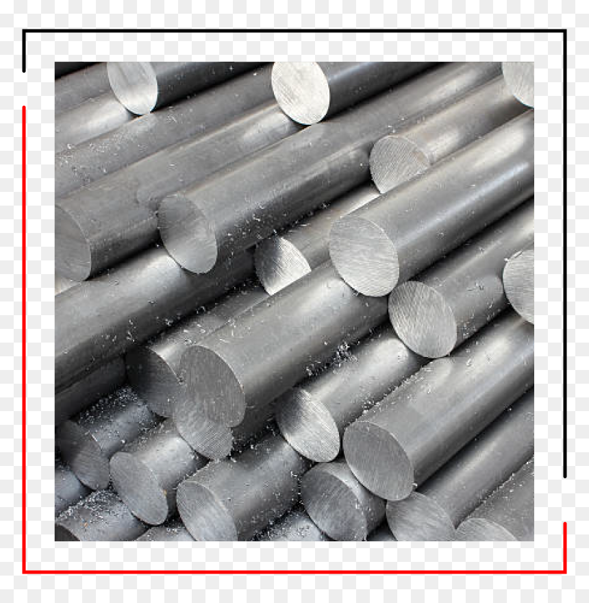 Stainless Steel Peeled Bar - Aluminum Tube Solid, HD Png Download - steel bar png