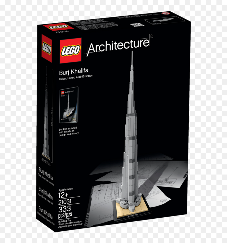 Burj Khalifa Dubai Lego, HD Png Download - sears tower png