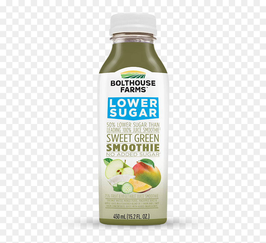 Plastic Bottle, HD Png Download - green smoothie png