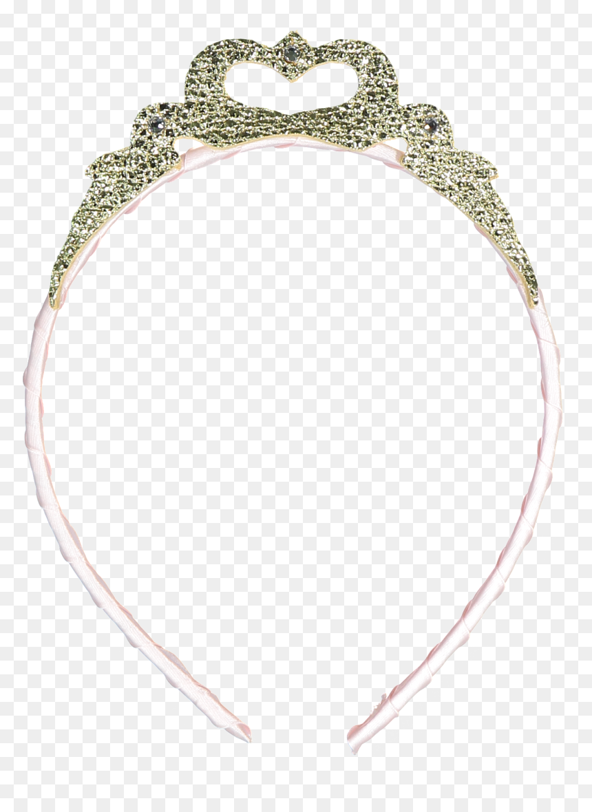 Headband Leather Crown Princess Gold"
 Title="headband - Headpiece, HD Png Download - gold tiara png