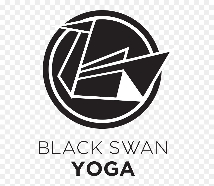 Black Swan Yoga Logo, HD Png Download - black swan png