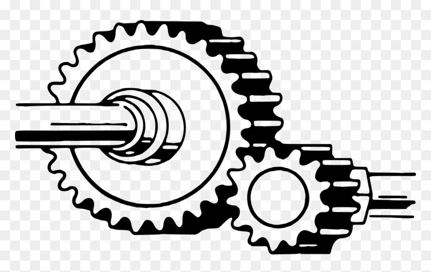Gear,rim,hardware Accessory - Transmission Gear Clipart, HD Png Download - gears vector png