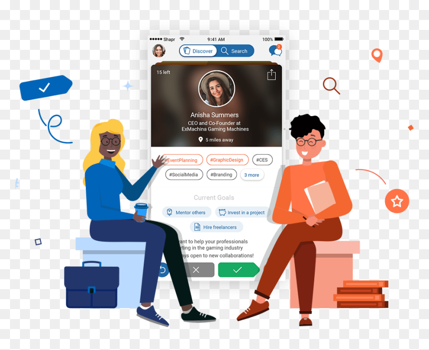Meet Inspiring Professionals - Shapr, HD Png Download - professionals png