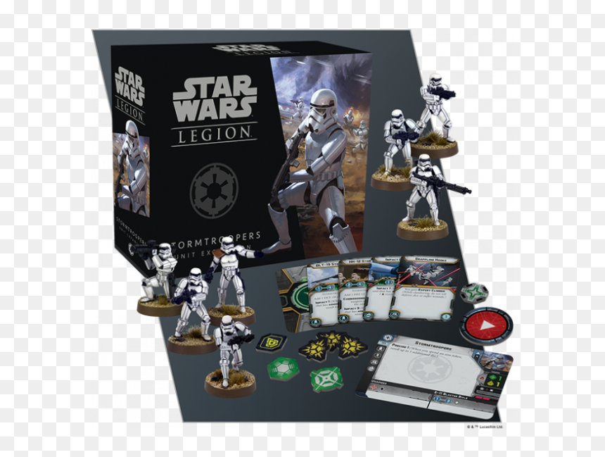 Star Wars Legion Phase 1 Clone Troopers, HD Png Download - stormtroopers png