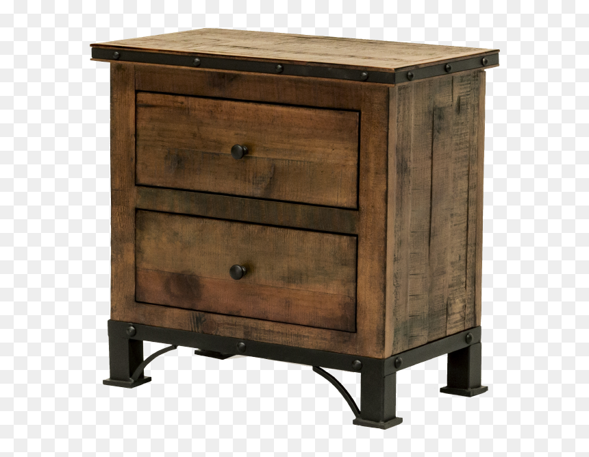 Venezia Nightstand - Chest Of Drawers, HD Png Download - single wood plank png