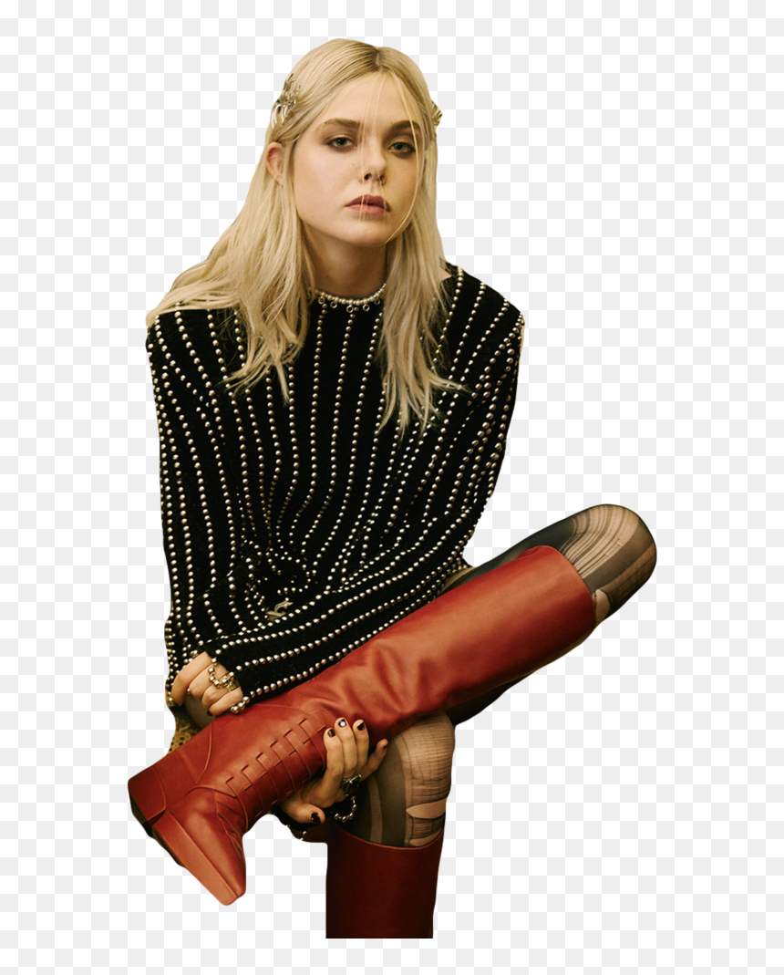 Thumb Image - Elle Fanning Nylon, HD Png Download - elle fanning png