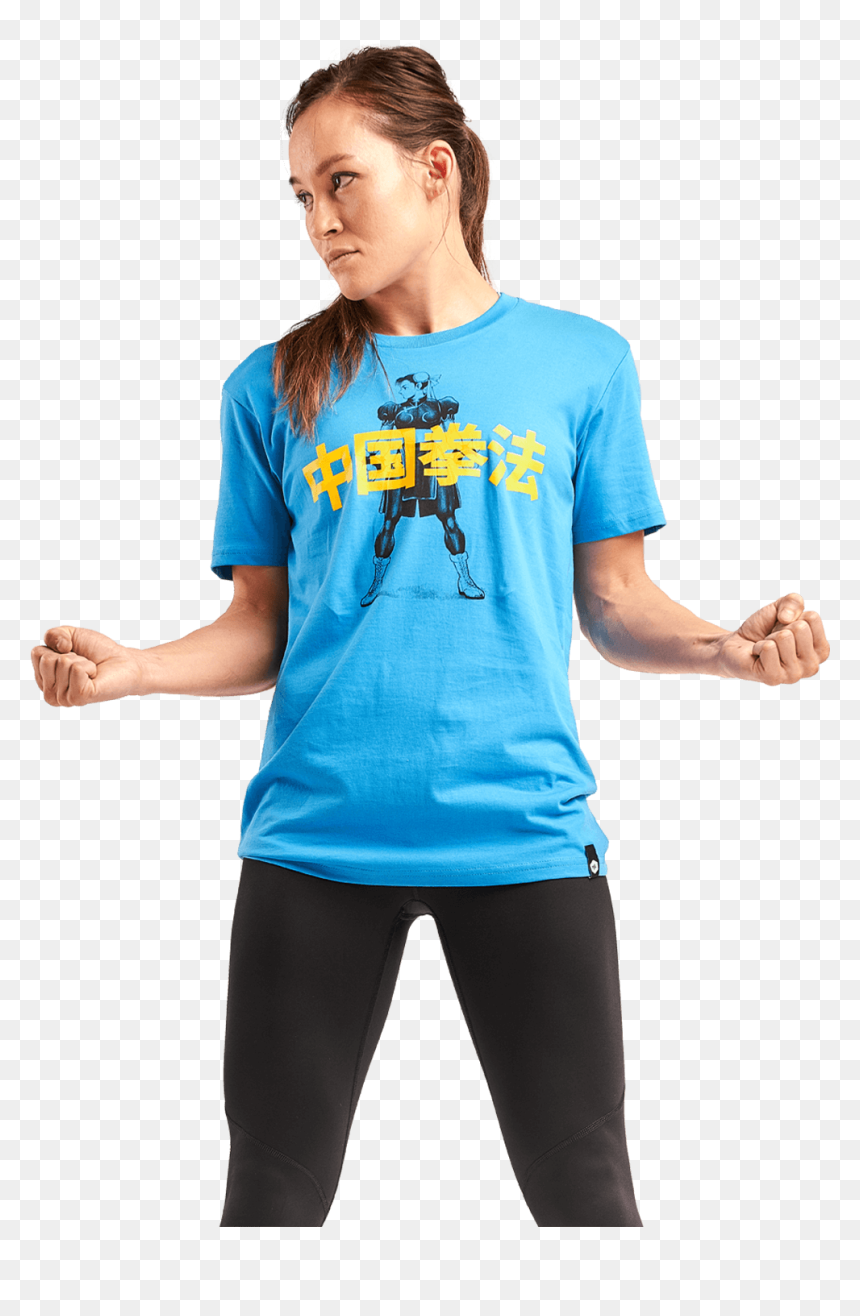 Chun Li - Modeled - Active Shirt, HD Png Download - street fighter ken png
