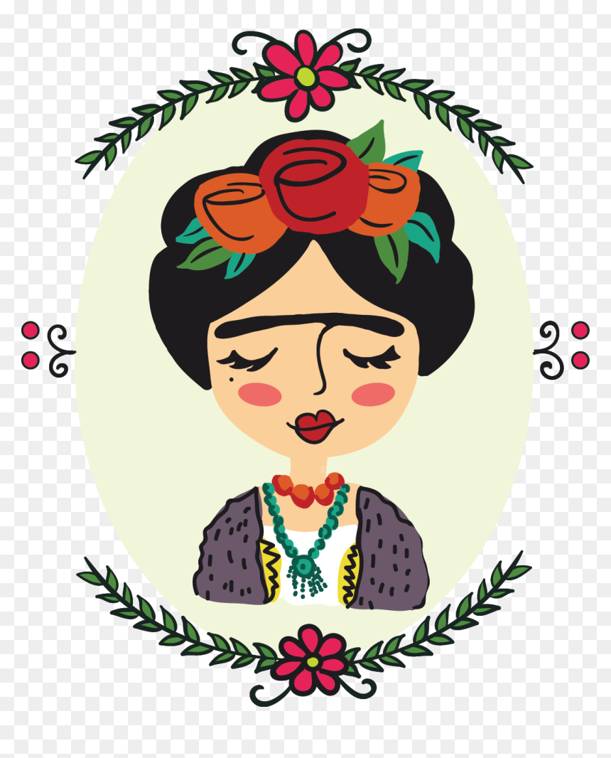 Frida Kahlo Illustration On Behance - Frida Kahlo Illustration, HD Png Download - behance png