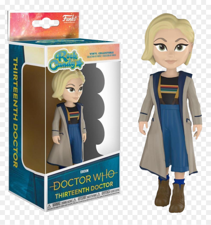 Thirteenth Doctor Rock Candy Figure Funko - Dr Who Amy Pond Funko, HD Png Download - rock candy png