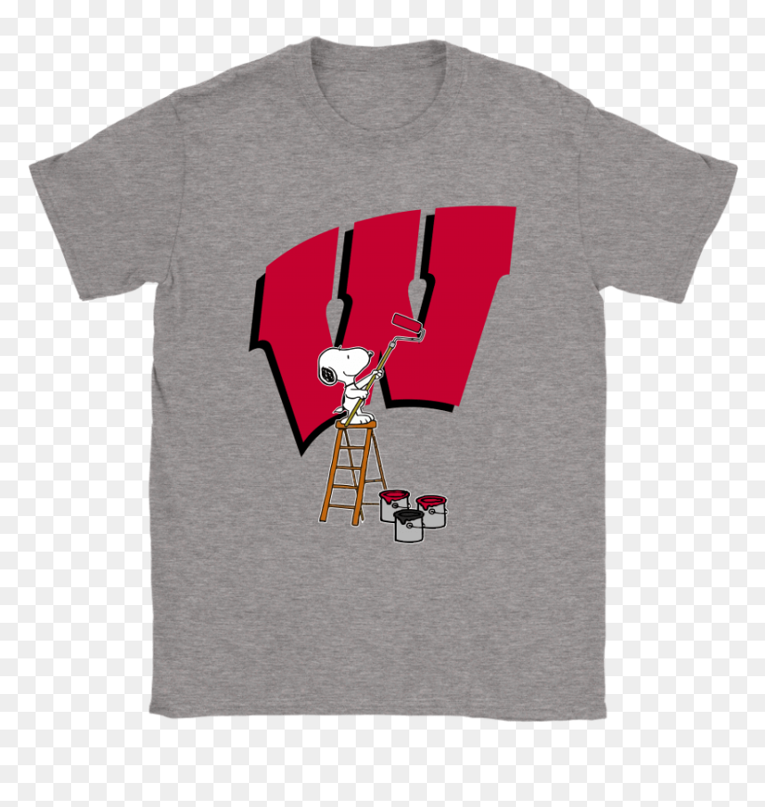 Autism Shirts Babby Yoda, HD Png Download - wisconsin badgers logo png