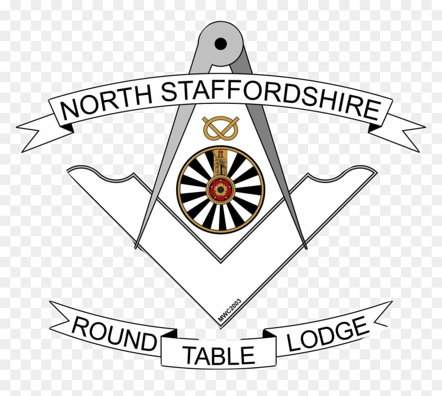 Nsrtl Clear Logo - Round Table And Freemasonry, HD Png Download - masonic logo png