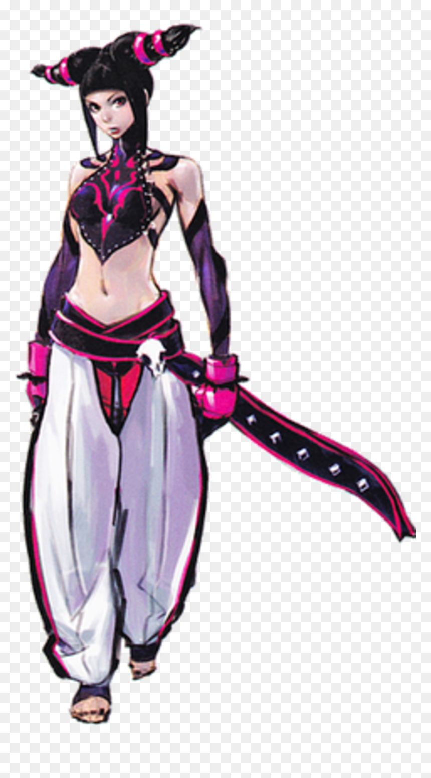 Juri - Juri Han Street Fighter 4, HD Png Download - ryu shoryuken png