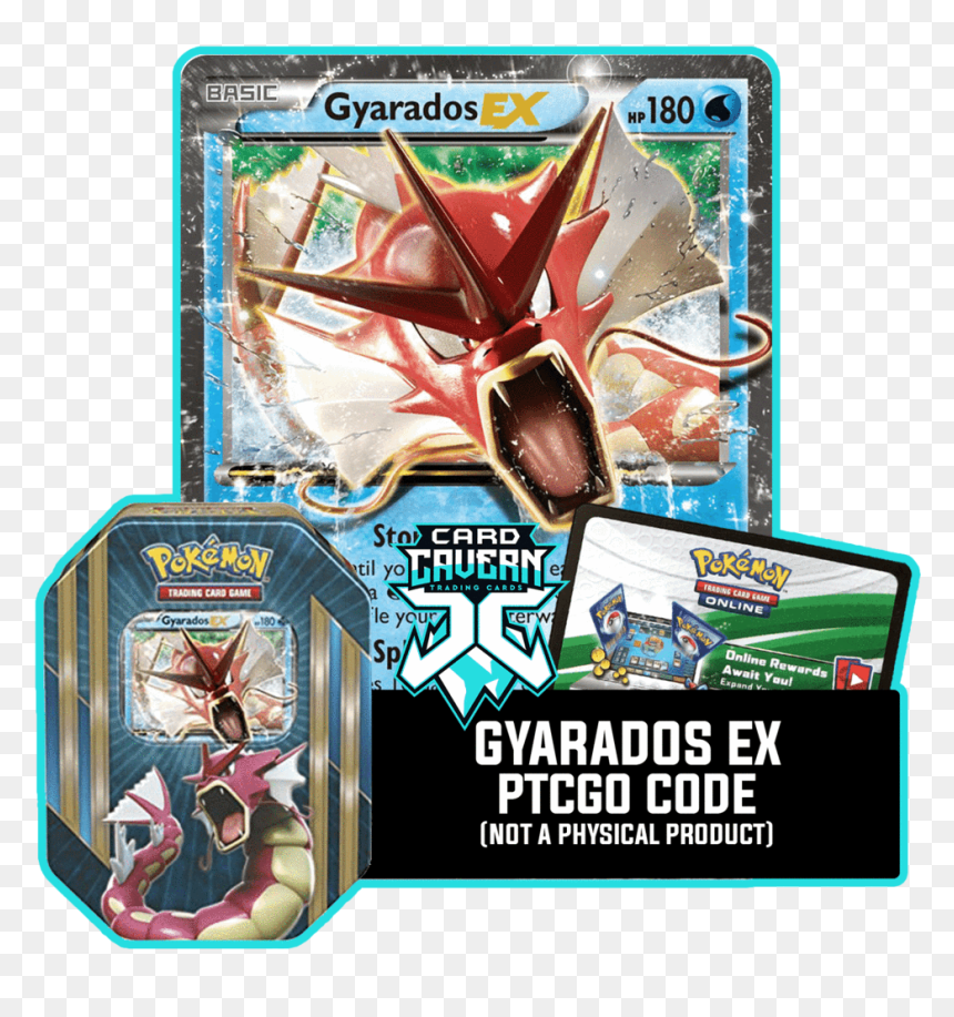 Galar Tin Ptcgo Code, HD Png Download - gyrados png