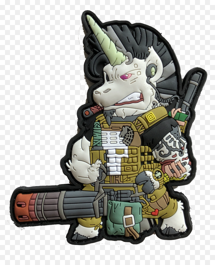 Transparent Army Soldier Png - Tactical Unicorn Patch, Png Download - dabbing unicorn png