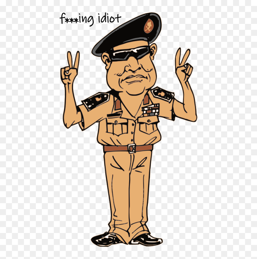 F***ing Idiot - Cartoon, HD Png Download - idiot png
