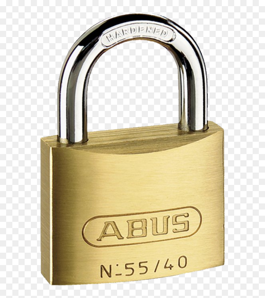 Pad Lock Png Free Download - Brass, Transparent Png - lock vector png