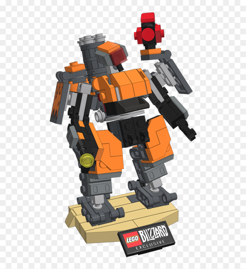 Lego, HD Png Download - overwatch bastion png