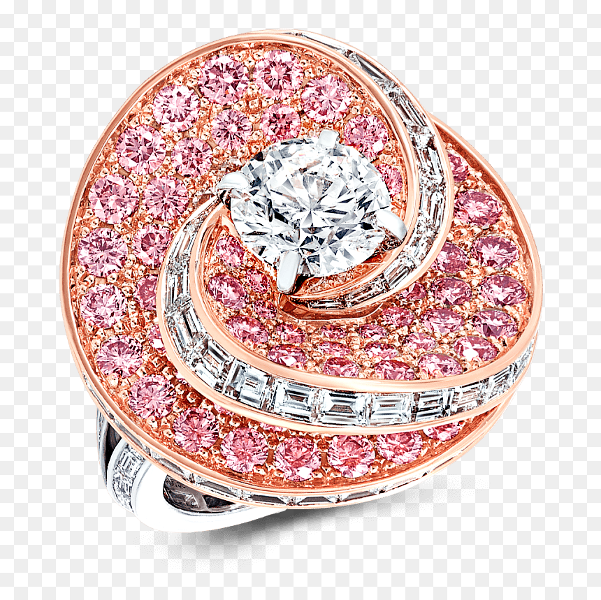 Ring, HD Png Download - pink swirl png