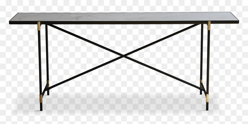Console White Marble Packshot Png With Shadow - Sofa Tables, Transparent Png - console png