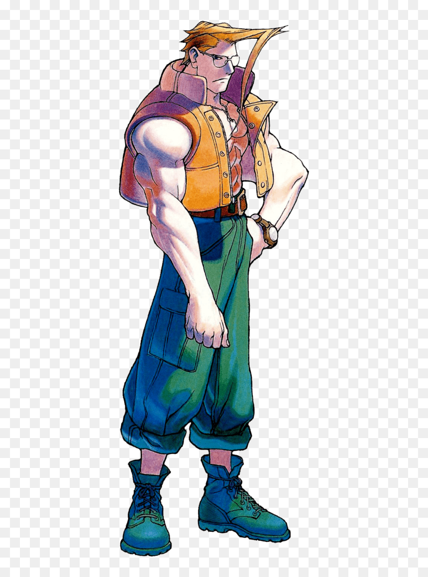 Charlie The Jeff Of All Games Blog Character Spotlight - Charlie Nash Street Fighter, HD Png Download - street fighter ken png