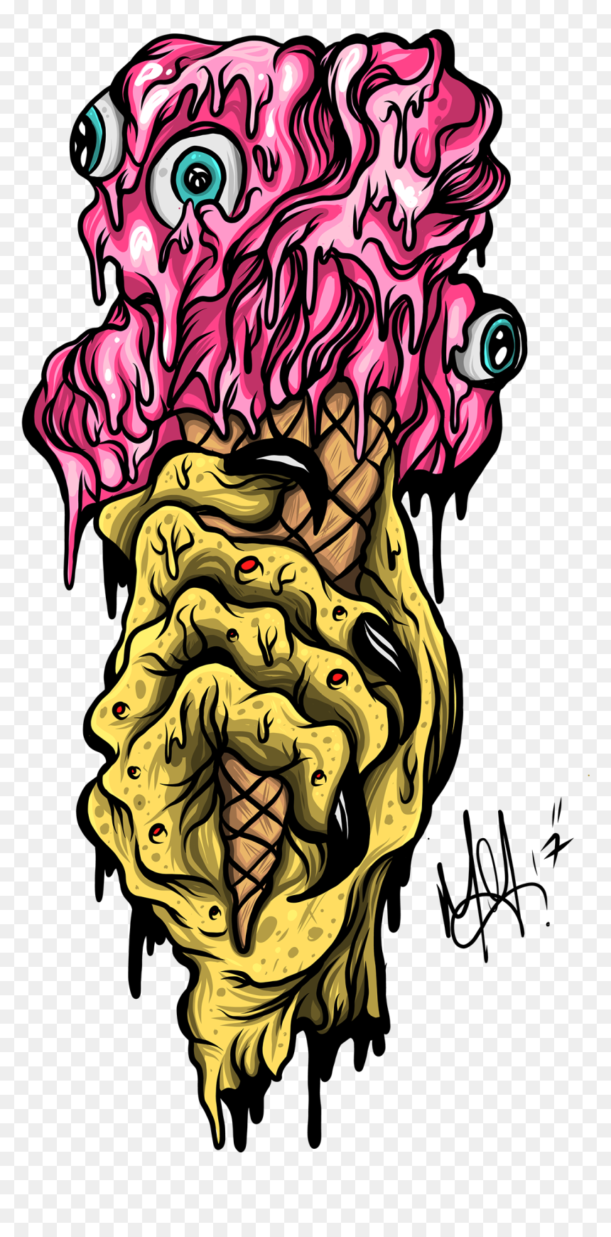 Illustration, HD Png Download - zombie eyes png