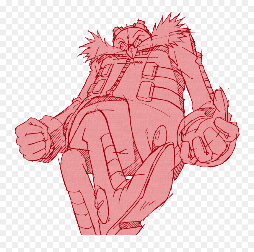 Wallpaper 071 Eggman 02 Pc - Dr Eggman Sonic Channel, HD Png Download - dr eggman png
