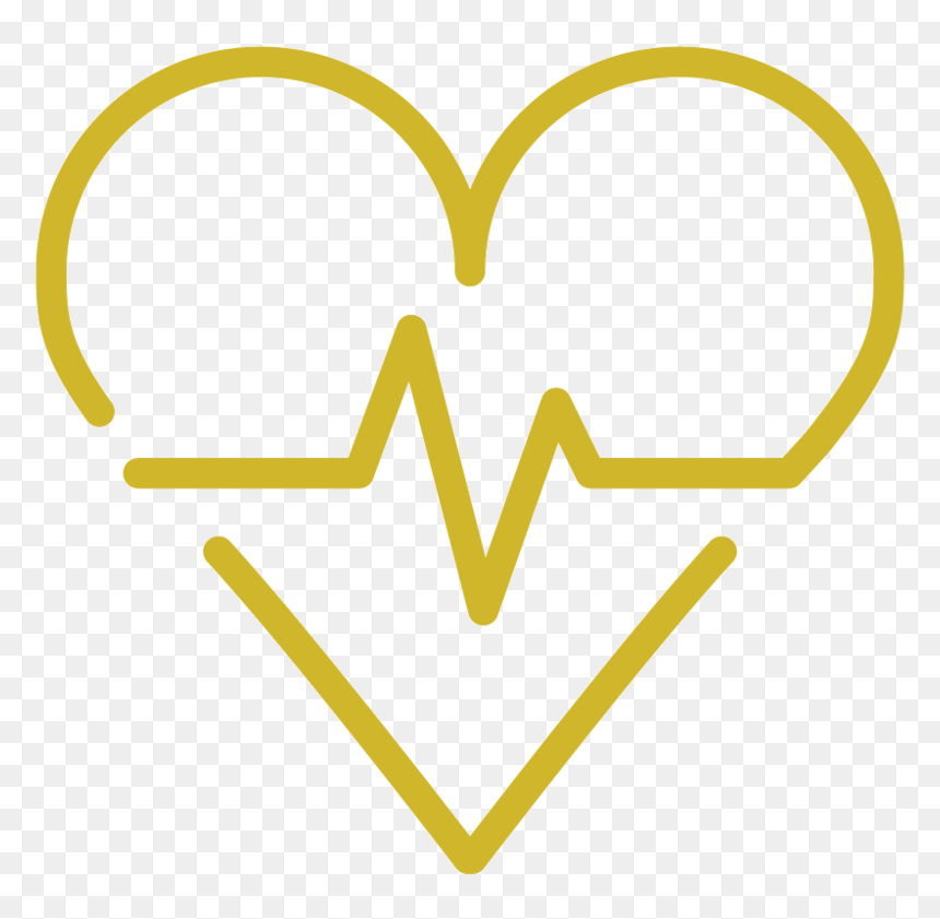 Investing In Life Icon Gold - Heart, HD Png Download - life icon png