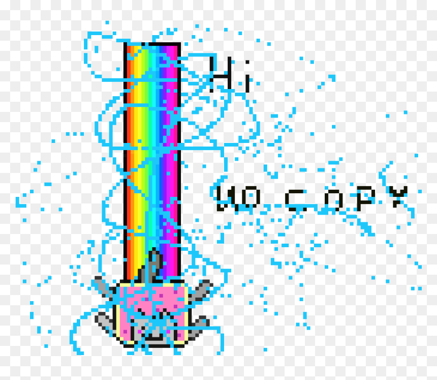 Nayan Cat The Idiot Cat - Art, HD Png Download - idiot png