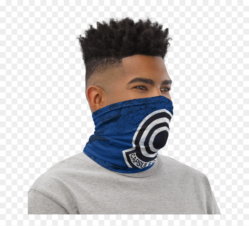 Neck Gaiter, HD Png Download - capsule corp logo png