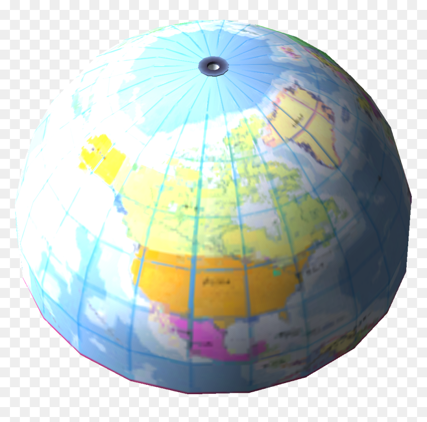 Sphericalatlas - Pikmin 2 Spherical Atlas, HD Png Download - earth texture png