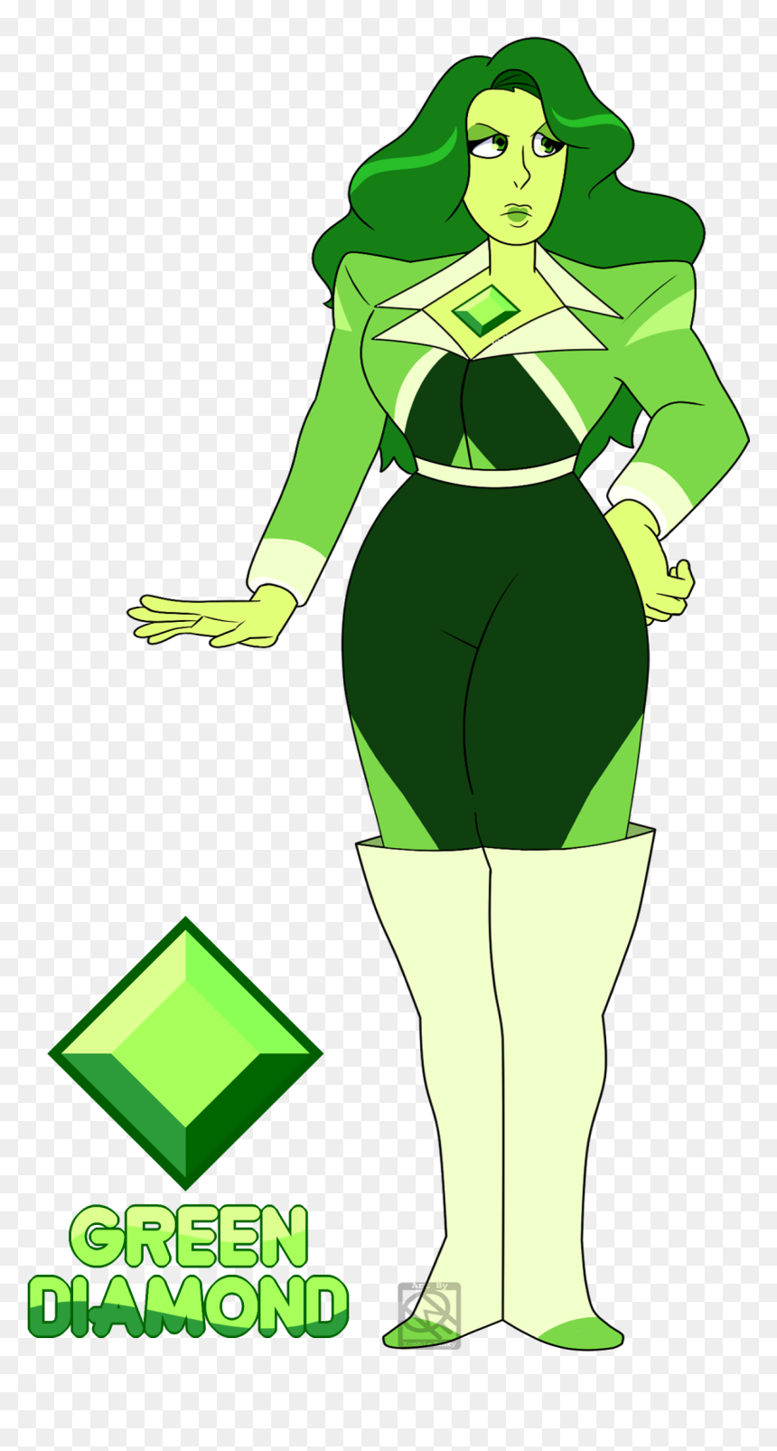 Steven Universe Green Diamond , Png Download - Green Dimond Steven Universe, Transparent Png - green diamond png