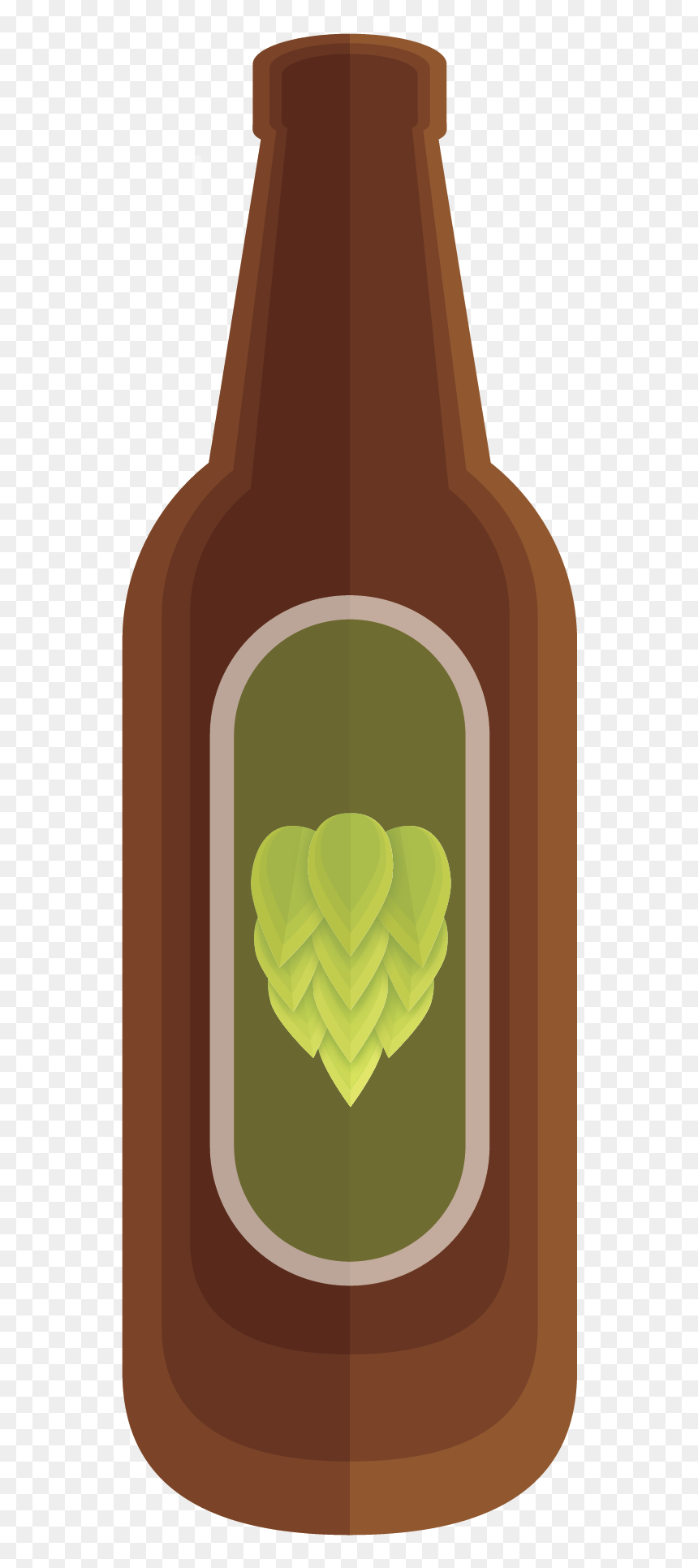 Hopsinsta6 - Glass Bottle, HD Png Download - hop png