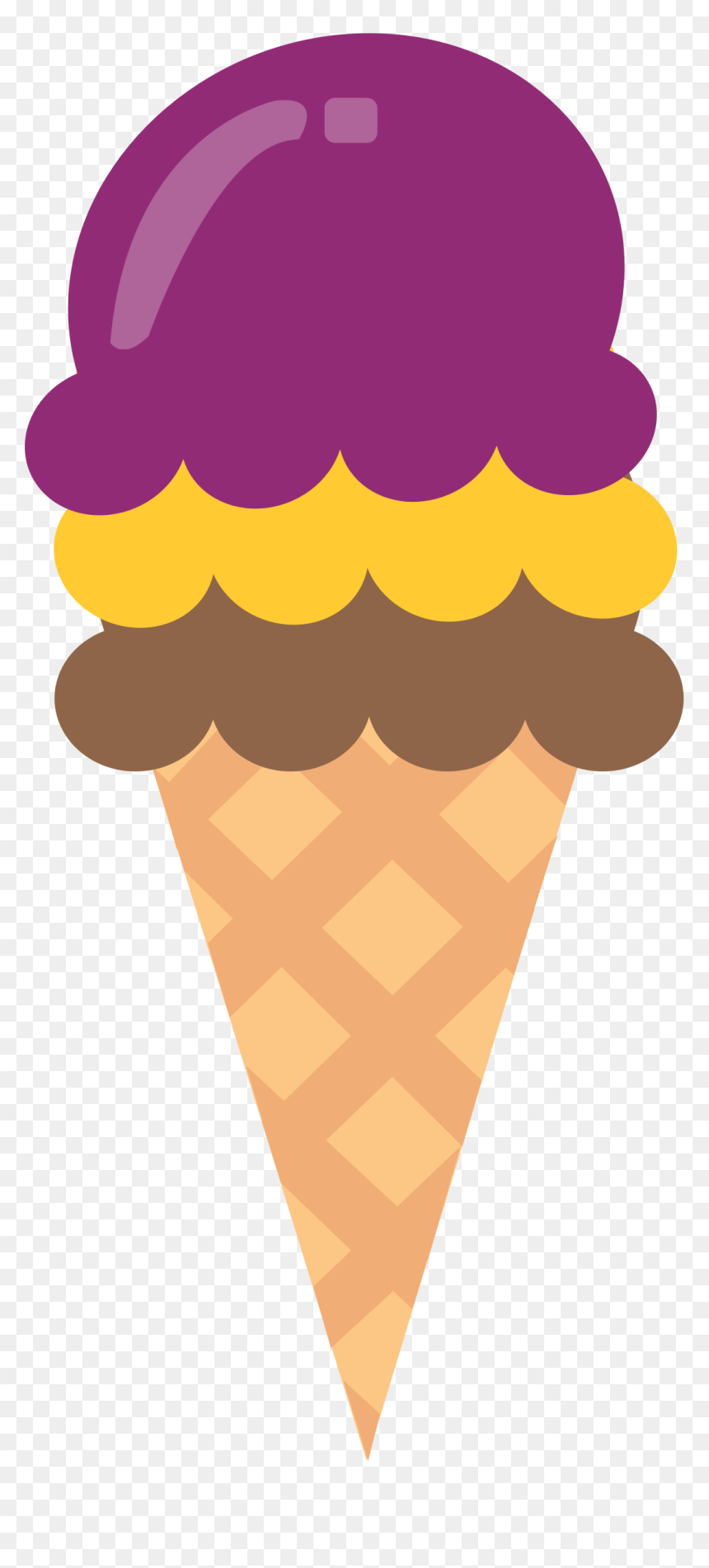 Png Clipart Ice Cream Cone - Icecream Clipart, Transparent Png - ice cream cone clipart png