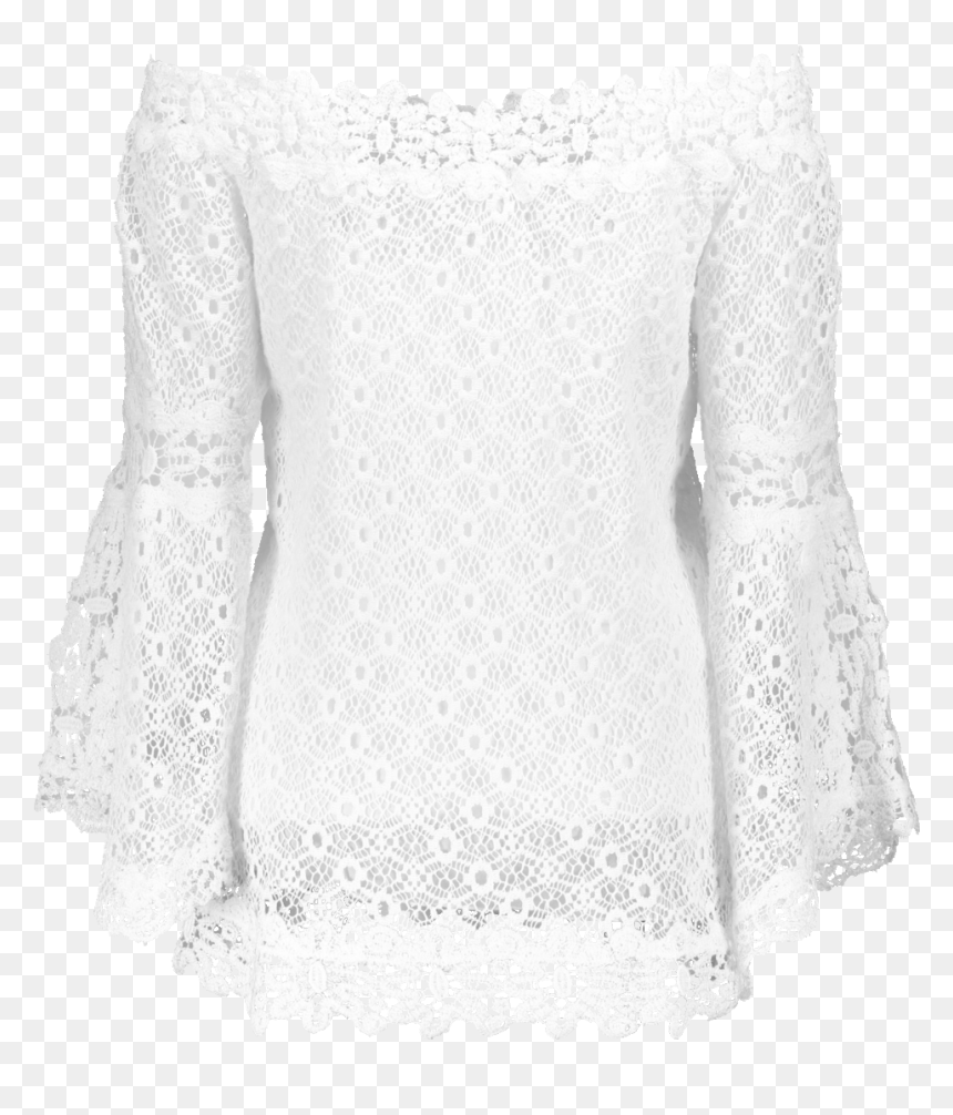 Crochet, HD Png Download - white doily png