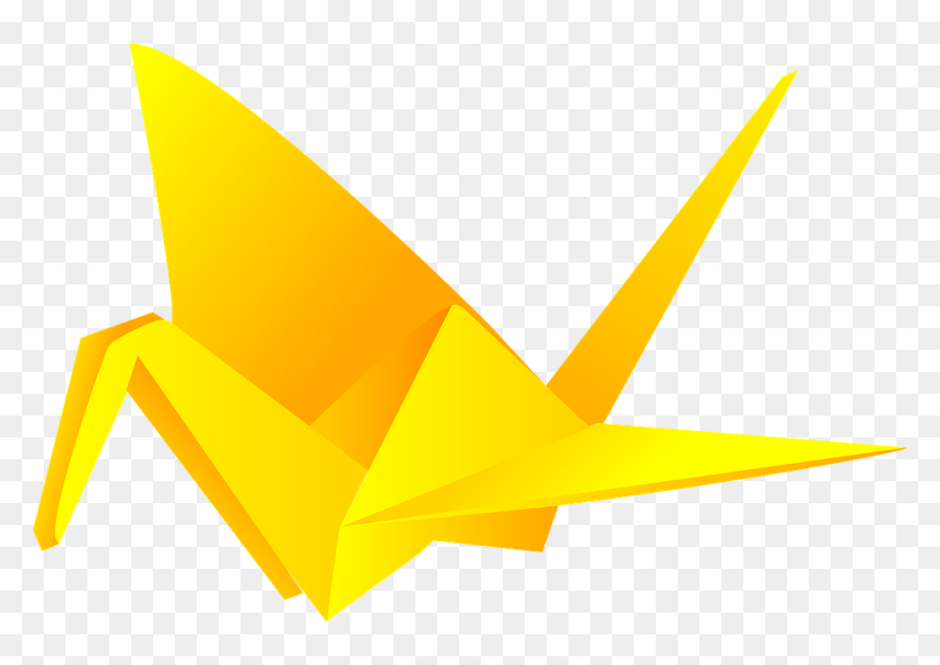Origami Paper, HD Png Download - origami crane png