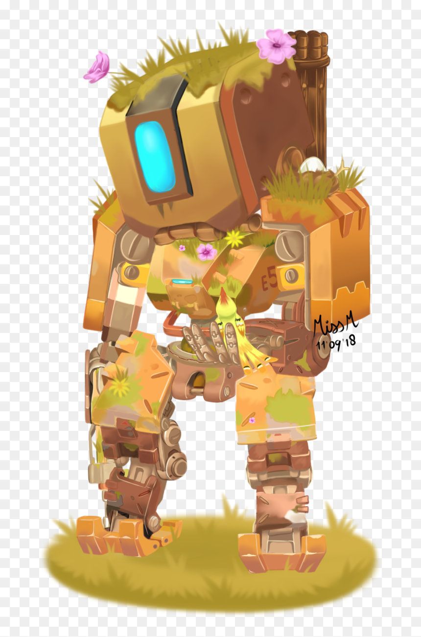 Illustration, HD Png Download - overwatch bastion png