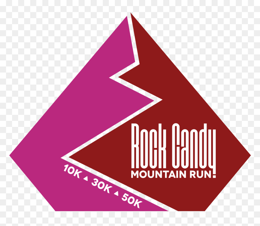 Rock Candy Mountain Run Logo - Triangle, HD Png Download - rock candy png