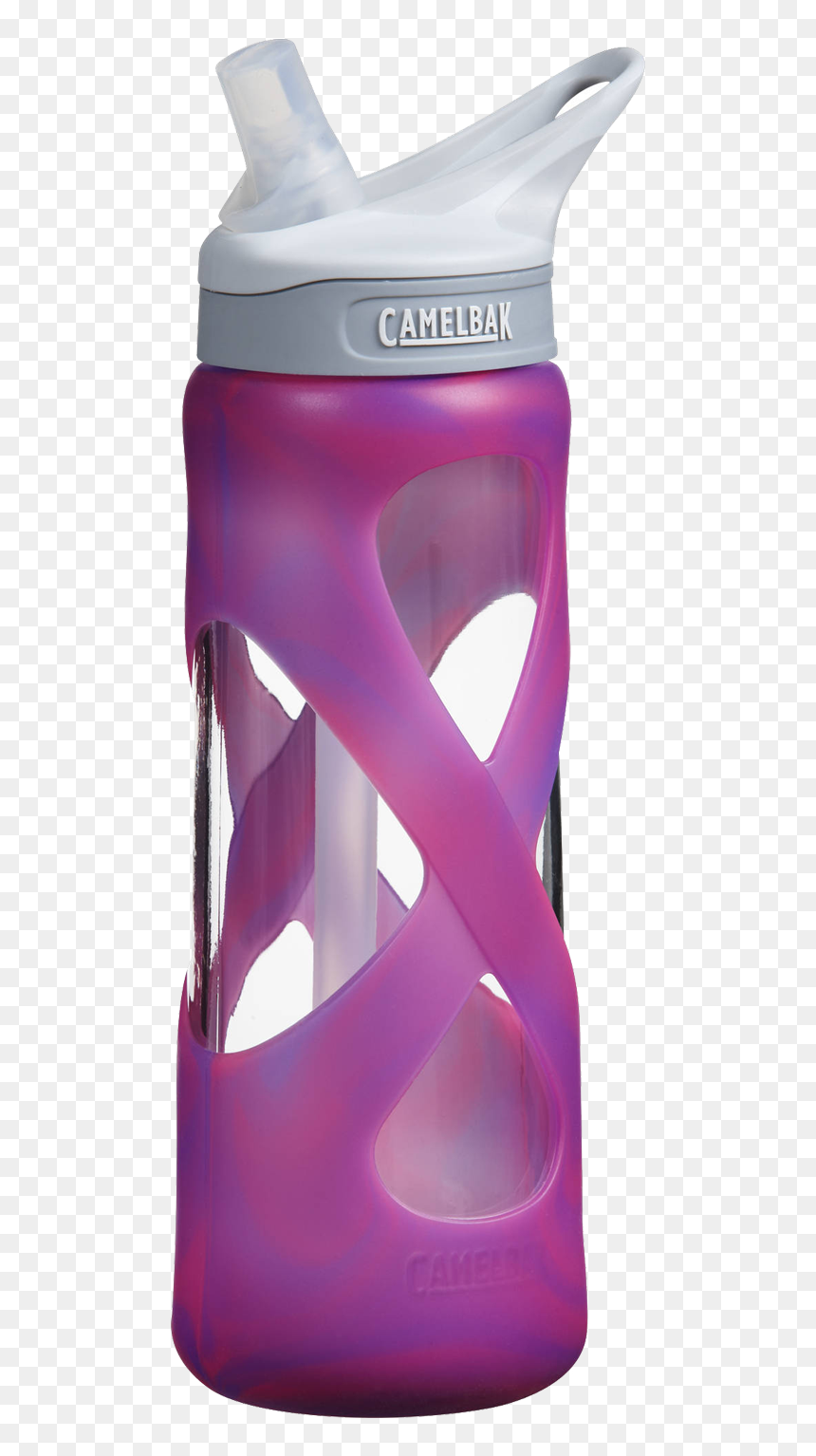 Camelbak Eddy Glass - Camelbak Eddy Glass Water Bottle, HD Png Download - pink swirl png