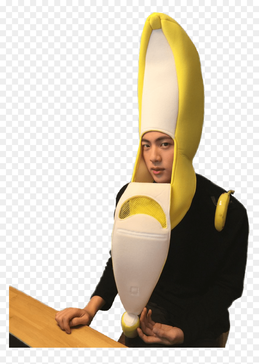 Transparent Seokjin Png - Jin Banana Costume, Png Download - seokjin png
